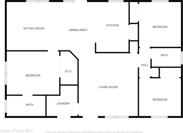 13388 N Polaris St, Rathdrum, ID 83858 - view of home floor plan