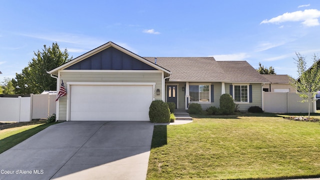 13388 N Polaris St, Rathdrum, ID 83858 - single story home featuring driveway and a garage