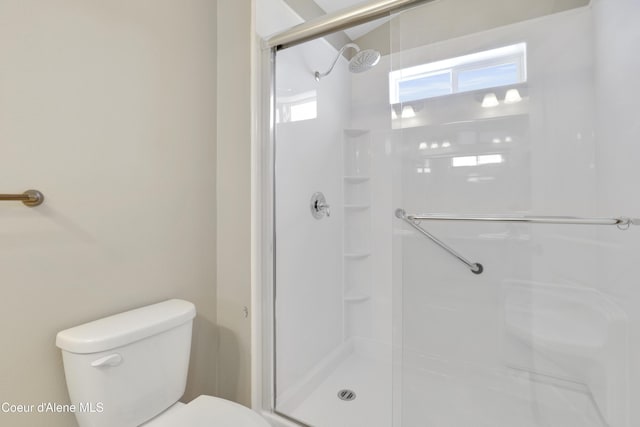 13388 N Polaris St, Rathdrum, ID 83858 - bathroom with a shower stall and toilet