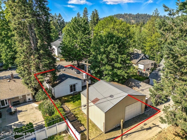 1613 E Coeur D Alene Ave, Coeur Dalene, ID 83814 - view of subject property featuring property boundaries highlighted