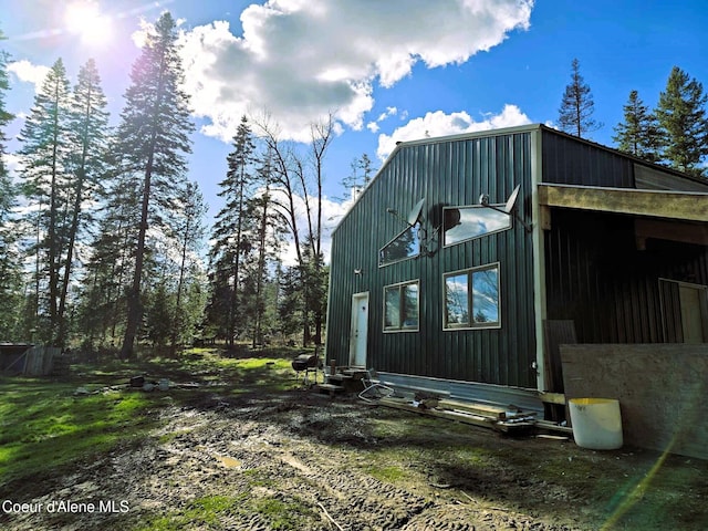 1484 W Elkhorn Meadows Rd, Fernwood, ID 83830 - view of home's exterior with entry steps