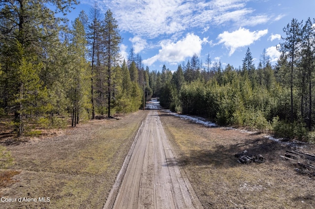5341 Hoo Doo Loop, Oldtown, ID 83822 - view of road with a forest view