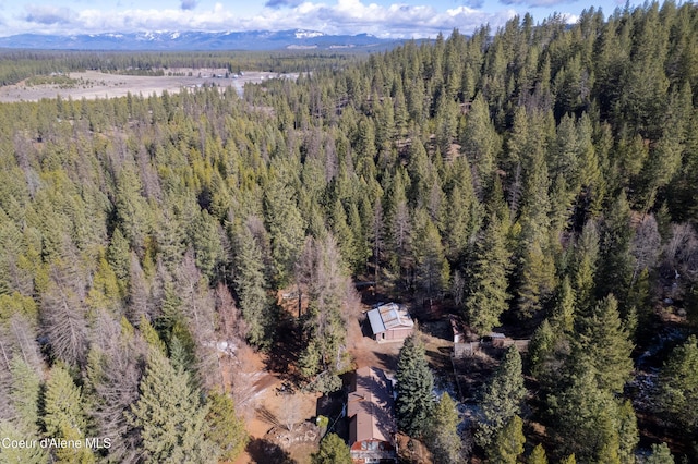 5341 Hoo Doo Loop, Oldtown, ID 83822 - aerial view of a heavily wooded area