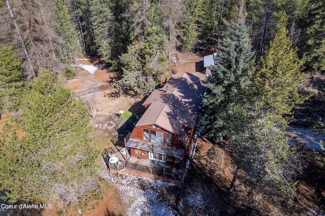 5341 Hoo Doo Loop, Oldtown, ID 83822 - view of subject property with a forest