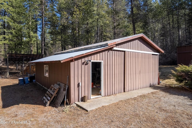 5341 Hoo Doo Loop, Oldtown, ID 83822 - view of outdoor structure with a view of trees