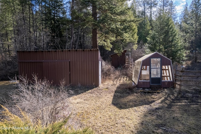 5341 Hoo Doo Loop, Oldtown, ID 83822 - view of yard with an outdoor structure