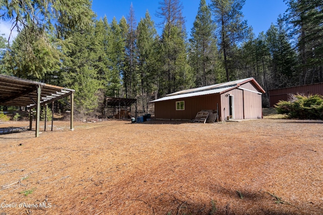 5341 Hoo Doo Loop, Oldtown, ID 83822 - view of yard with an outdoor structure and an outbuilding
