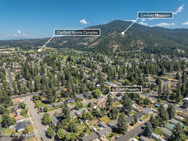 1814 E Jenny Lynn Ln, Coeur Dalene, ID 83815 - view of property location with nearby suburban area
