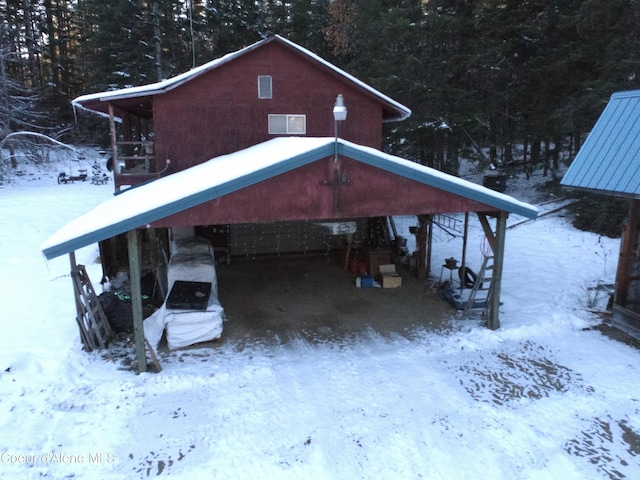 1728 Dry Creek Rd, Clark Fork, ID 83811 - view of front of house