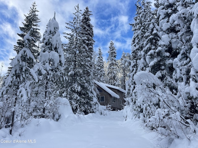 1728 Dry Creek Rd, Clark Fork, ID 83811 - snow covered property