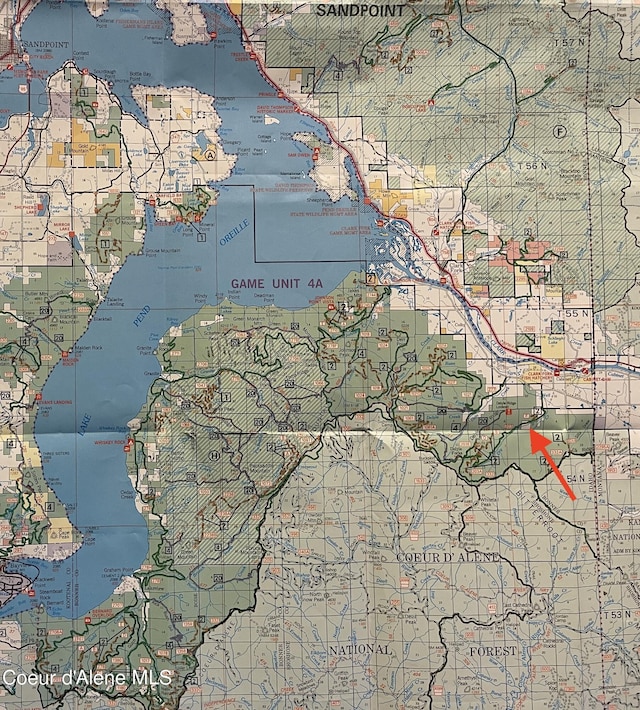1728 Dry Creek Rd, Clark Fork, ID 83811 - map / location