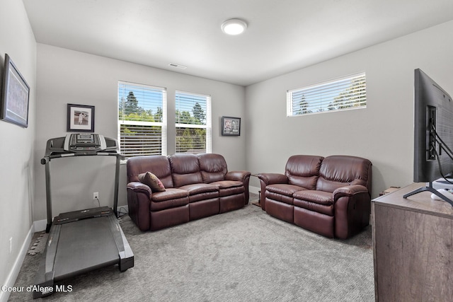 838 N Government Way, Coeur Dalene, ID 83814 - carpeted living room featuring healthy amount of natural light