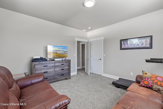 838 N Government Way, Coeur Dalene, ID 83814 - living room with light carpet and baseboards