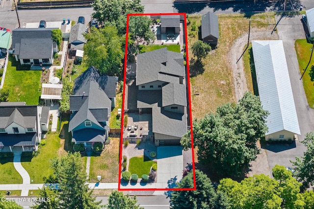 838 N Government Way, Coeur Dalene, ID 83814 - aerial perspective of suburban area