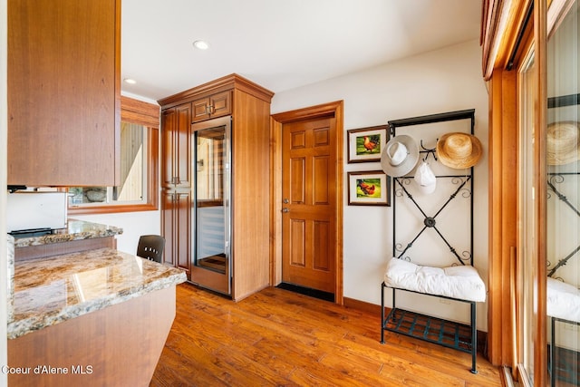 1750 W Valhalla Rd, Coeur Dalene, ID 83814 - interior space featuring wood finished floors and recessed lighting