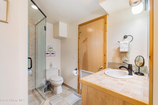 1750 W Valhalla Rd, Coeur Dalene, ID 83814 - full bath featuring a stall shower and vanity