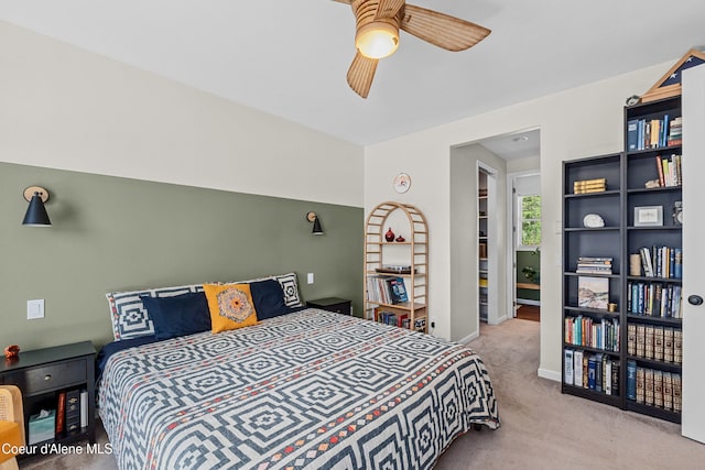 187 White Way, Priest River, ID 83856 - carpeted bedroom with baseboards and ceiling fan