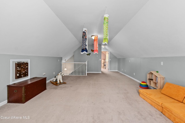 187 White Way, Priest River, ID 83856 - bonus room with carpet floors and vaulted ceiling