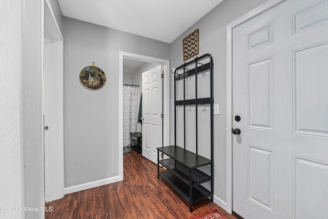 187 White Way, Priest River, ID 83856 - foyer featuring wood finished floors and baseboards
