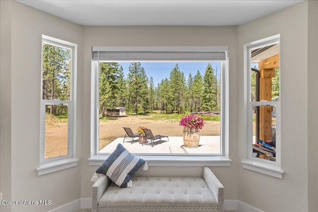 388 Wyatt Ln, Spirit Lake, ID 83869 - sitting room featuring baseboards