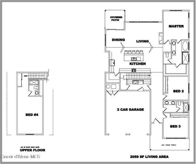 171 Backtrack Rd, Sandpoint, ID 83864 - view of room layout