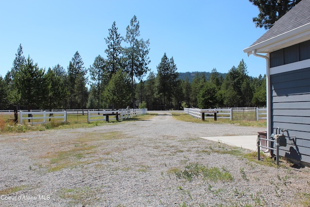 23426 N Massif Rd, Rathdrum, ID 83858 - view of yard with a forest view and a rural view