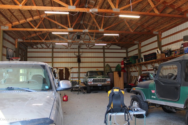 23426 N Massif Rd, Rathdrum, ID 83858 - garage featuring metal wall