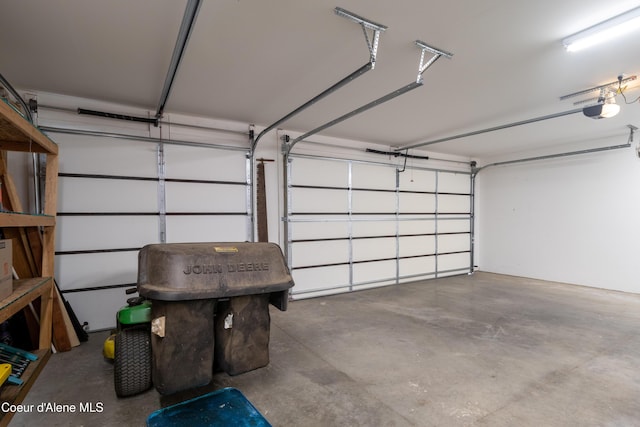 23426 N Massif Rd, Rathdrum, ID 83858 - garage featuring a garage door opener