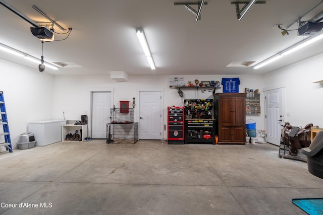 23426 N Massif Rd, Rathdrum, ID 83858 - garage with a garage door opener