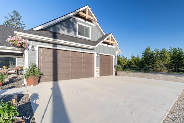 23426 N Massif Rd, Rathdrum, ID 83858 - garage featuring concrete driveway