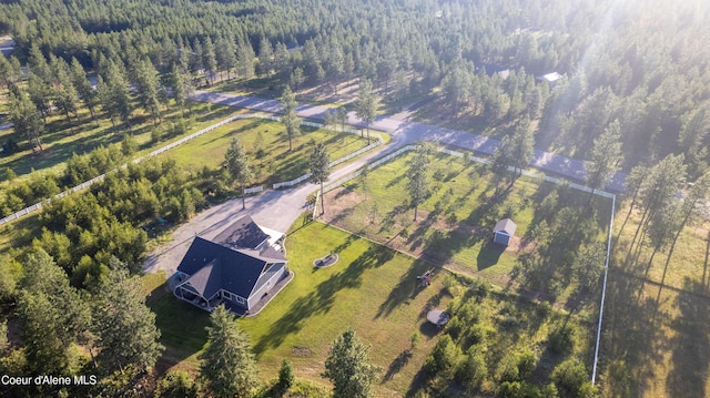 23426 N Massif Rd, Rathdrum, ID 83858 - view of property location with a forest