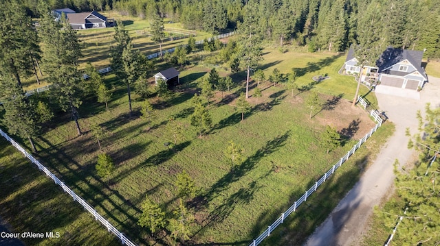 23426 N Massif Rd, Rathdrum, ID 83858 - aerial overview of property's location featuring a forest