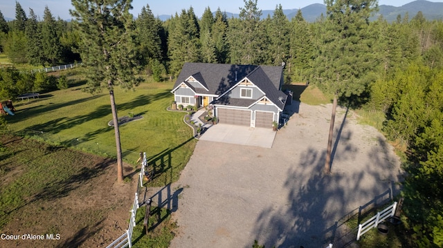23426 N Massif Rd, Rathdrum, ID 83858 - view of subject property with a heavily wooded area