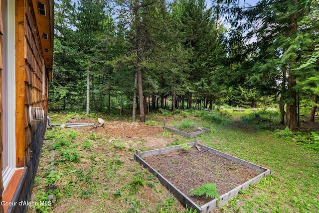 1053 Upper Pack River Rd, Sandpoint, ID 83864 - view of yard with a vegetable garden