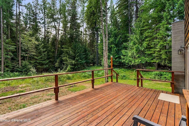 1053 Upper Pack River Rd, Sandpoint, ID 83864 - view of deck