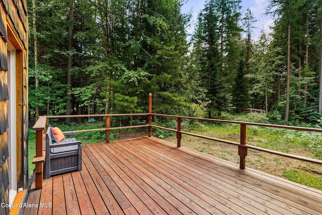 1053 Upper Pack River Rd, Sandpoint, ID 83864 - view of wooden terrace