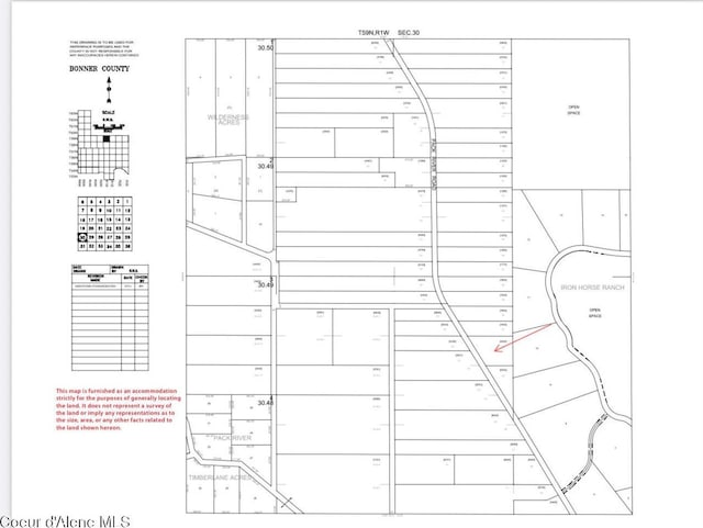 1053 Upper Pack River Rd, Sandpoint, ID 83864 - parcel map