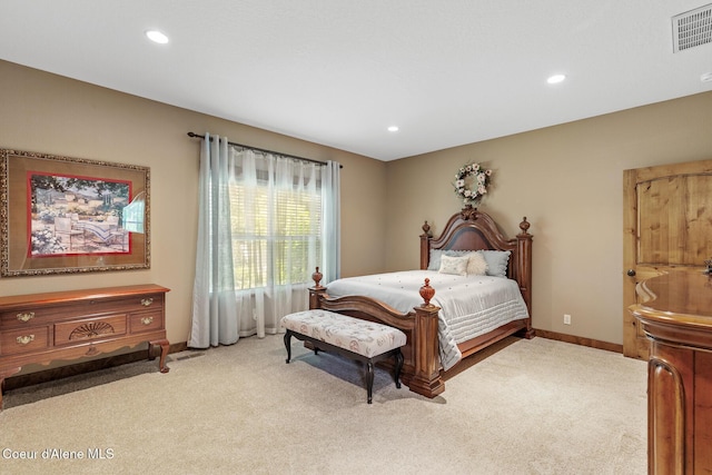 11477 N Rocking R Rd, Hayden, ID 83835 - carpeted bedroom with recessed lighting