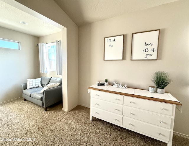 2699 E Thrush Dr, Post Falls, ID 83854 - living area featuring dark colored carpet