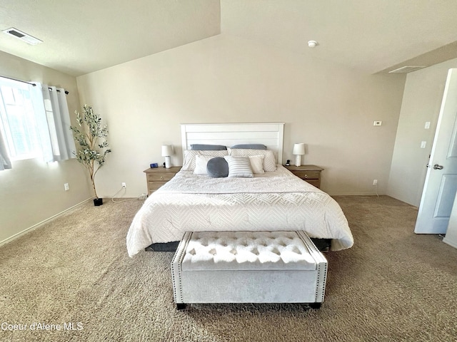 2699 E Thrush Dr, Post Falls, ID 83854 - bedroom with carpet flooring and lofted ceiling