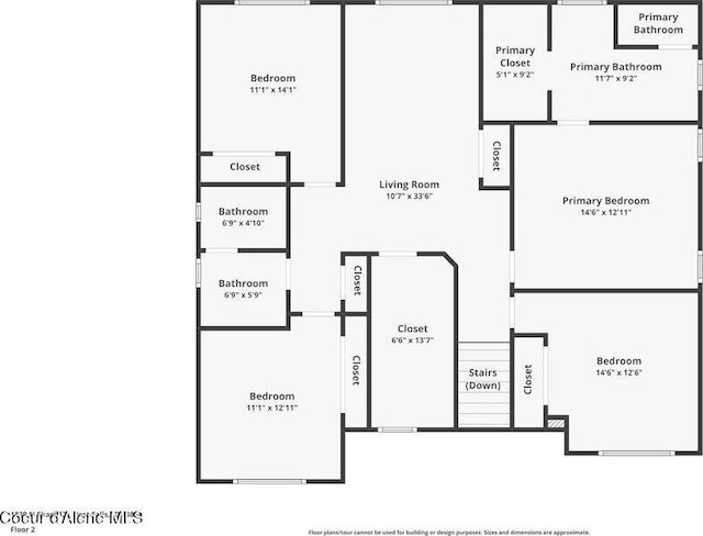 1839 N Skagit Dr, Post Falls, ID 83854 - view of room layout