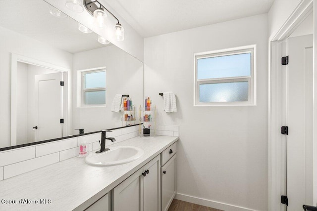 1839 N Skagit Dr, Post Falls, ID 83854 - bathroom featuring vanity and baseboards