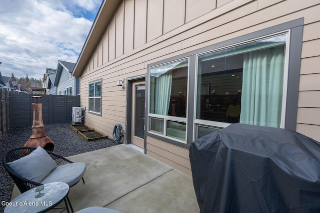 3304 N Rosalia Rd, Coeur Dalene, ID 83814 - view of patio with a grill