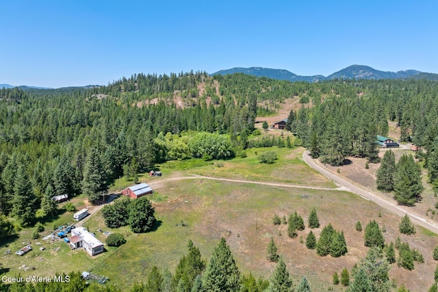 784 Twin Rivers Rd, Athol, ID 83801 - view of property location featuring a heavily wooded area