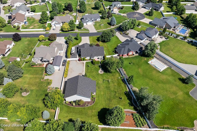 2042 W Heavenly Star Ct, Post Falls, ID 83854 - aerial view of property's location with nearby suburban area