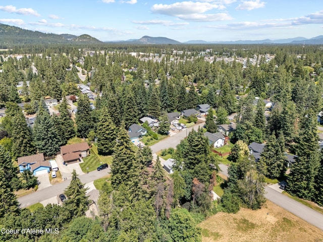 7386 W Sunrise Ct, Rathdrum, ID 83858 - bird's eye view of mountains and a forest