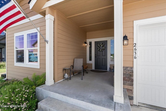 2636 N Wrenley Ln, Post Falls, ID 83854 - entrance to property with covered porch