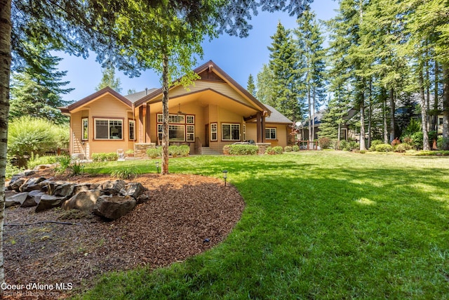 12500 N Partridge Way, Hayden, ID 83835 - back of property with a yard
