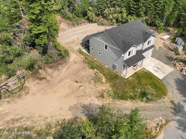 21714 S Lakeview Dr, Worley, ID 83876 - aerial view of property and surrounding area