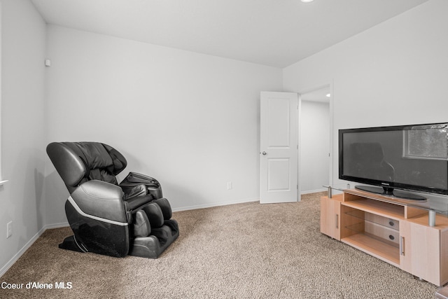 21714 S Lakeview Dr, Worley, ID 83876 - living area with carpet floors